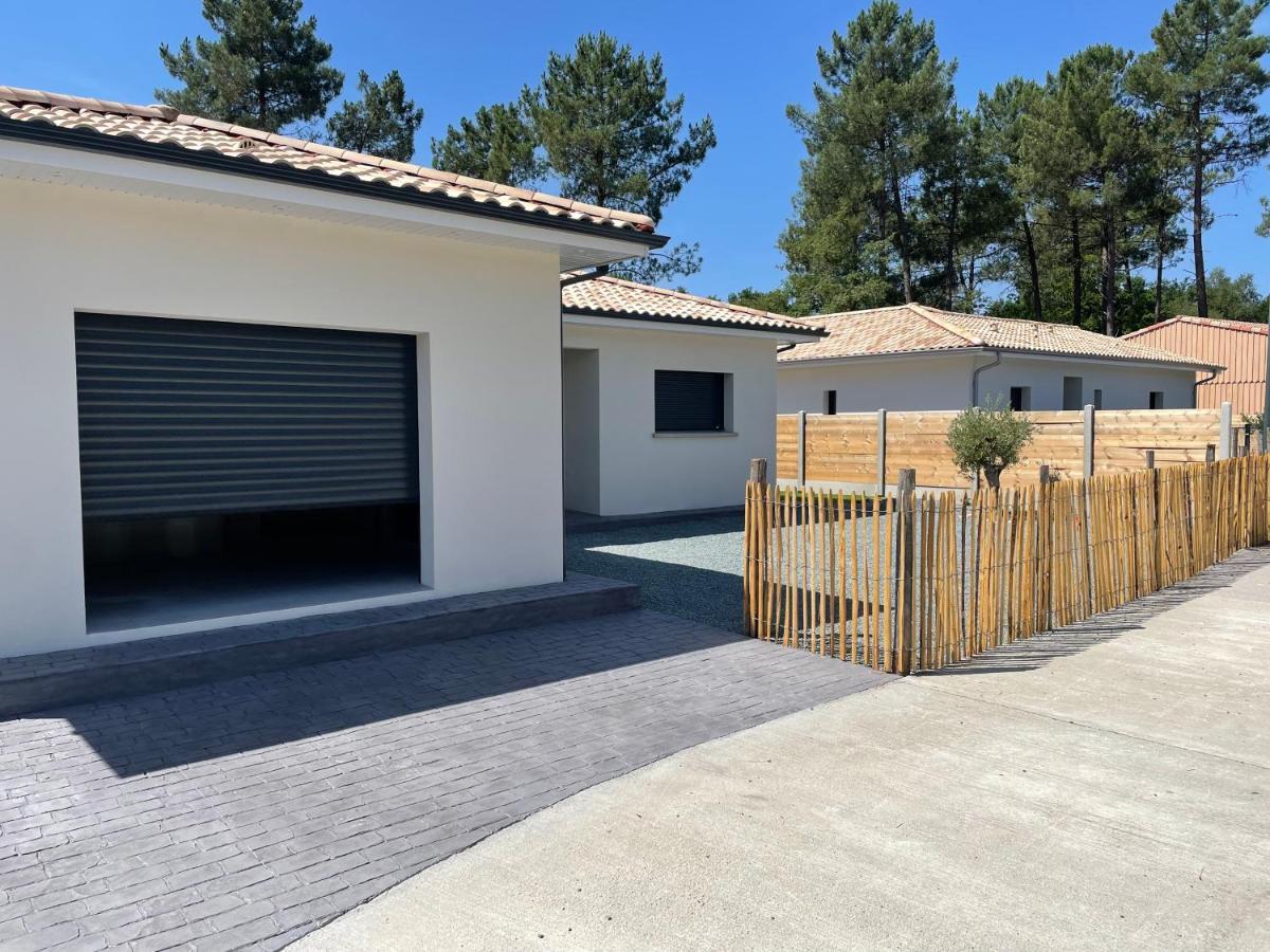 Maison Moderne Avec Piscine Chauffee Lacanau Exterior foto